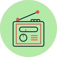 Radio Vector Icon