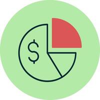 Pie Chart Vector Icon