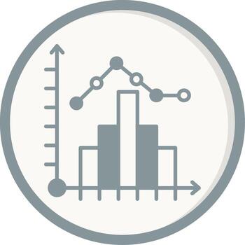 Histogram Vector Icon