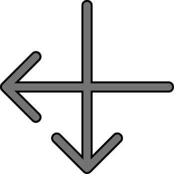Intersect Vector Icon