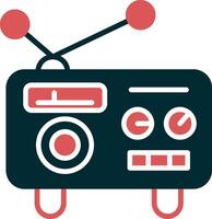 icono de vector de radio