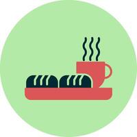 icono de vector de desayuno