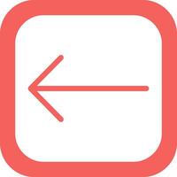 Left Arrow Vector Icon