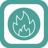Flammable Vector Icon
