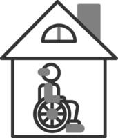 Nursing Home Vector Icon