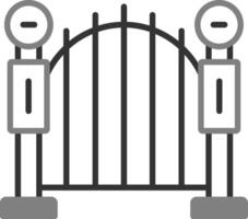 Gate Vector Icon