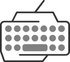 Keyboard Vector Icon