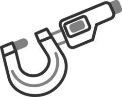 Micrometer Vector Icon