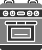 Gas Stove Vector Icon