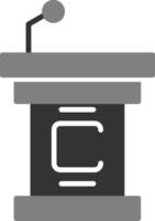 Lectern Vector Icon