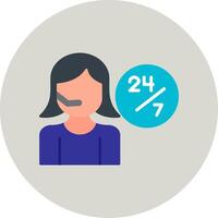 Customer Service Agent Vector Icon