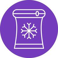 Frozen Vector Icon