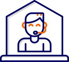 Call Center Vector Icon