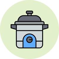 Rice Cooker Vector Icon