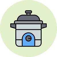 Rice Cooker Vector Icon