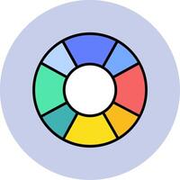 Color Palette Vector Icon