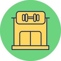 Gym Vector Icon