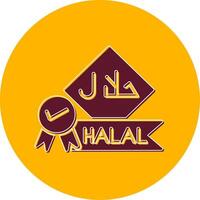 Halal Vector Icon