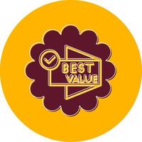 Best Value Vector Icon