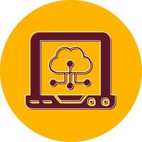 Cloud Computing Vector Icon