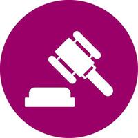 Gavel Vector Icon