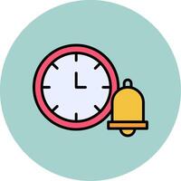 icono de vector de reloj