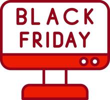 Black Friday Vector Icon