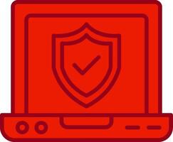 icono de vector de seguridad