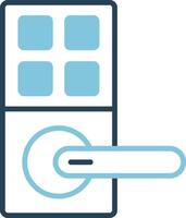 Smart Door Vector Icon