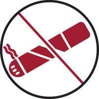 No Smoking Vector Icon