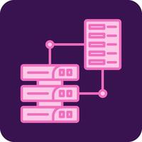 icono de vector de transferencia de datos