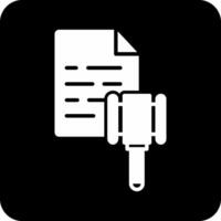 icono de vector de documento