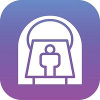 CT Scan Vector Icon