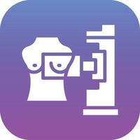 Mammography Vector Icon