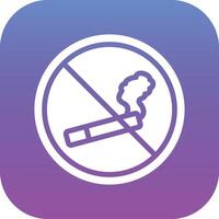 No Smoking Vector Icon