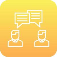 Conversation Vector Icon