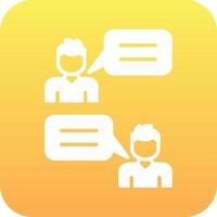 Conversation Vector Icon