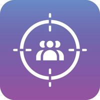 User Target Vector Icon