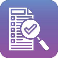 Seo Checklist Vector Icon