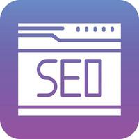 Website Seo Vector Icon