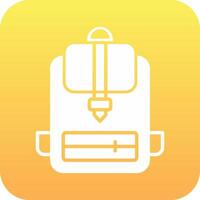 Backpack Vector Icon