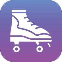 Roller Skating Vector Icon