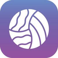 icono de vector de voleibol