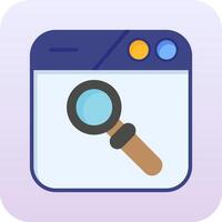 Search Engine Vector Icon