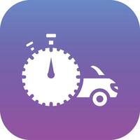 Race Stopwatch Vector Icon