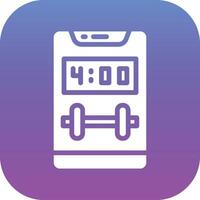 Gym Time Vector Icon