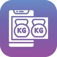 Kettlebell Vector Icon