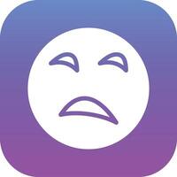 Unamused Face Vector Icon