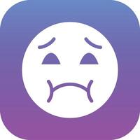 Nauseated Face Vector Icon