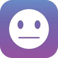 Expressionless Face Vector Icon
